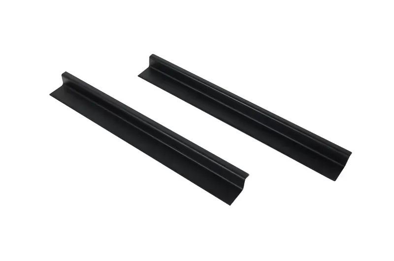 Kentrol Entry Guards Pair 2 Door Textured Black Jeep JK 2007-2018 - 80584