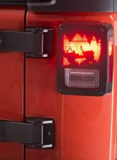 Kentrol Heritage Taillight Guard Textured Black Jeep JK 2007-2018                                     - 80702 - Image 7