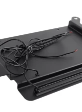 Kentrol BackSide License Plate Mount with LEDs, Textured Black, Jeep JK 2007-2018                                     - 80703 - Image 2