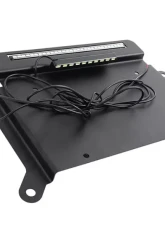 Kentrol BackSide License Plate Mount with LEDs, Textured Black, Jeep JK 2007-2018                                     - 80703 - Image 3