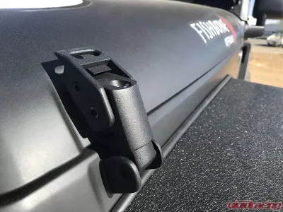 Kentrol Hood Catch Kit Textured Black Jeep JK 2007-2018 - 80704