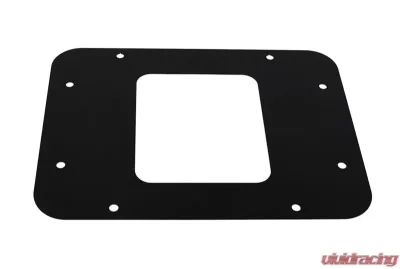 Kentrol BackSide License Plate Mount with LED, Textured Black for Jeep JK 2007-2009 - 80707