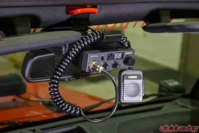 Kentrol Stainless Black CB Radio Mount Jeep Wrangler 2007-2018 - 50721