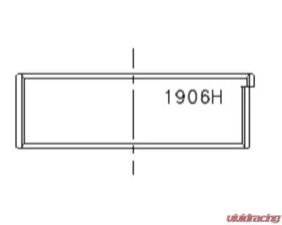 ACL Acura/Honda K20A3 / 98+ Honda F23A 0.25mm Oversized High Performance Rod Bearing Set - 4B1906H-.25