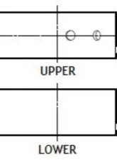 ACL Holden/Opel Race Series 0.50mm Oversized Con Rod Bearing Set                                     - 4B2322H-.50 - Image 2