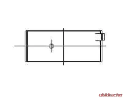 ACL Toyota 4 3SGTE 0.025mm Oversized High Performance Rod Bearing Set - 4B8366H-.025