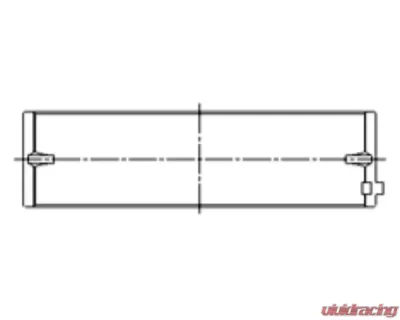 ACL GM/Cadillac Commodore/CTS/Malibu/G6/G8 3.2L/3.6L HFV6 - 0.25 Oversized Main Bearing Set 2004+ - 4M2273A-.25