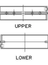 ACL Nissan VG30DETT 3.0L-V6 Standard Size High Performance w/ Extra Oil Clearance Main Bearing Set                                     - 4M2737HX-STD - Image 2