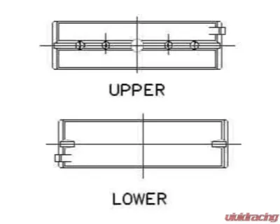 ACL Nissan VG30DETT 3.0L-V6 Standard Size High Performance w/ Extra Oil Clearance Main Bearing Set - 4M2737HX-STD