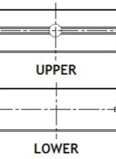 ACL Chrysler 345 5.7L Hemi V8 .25 Oversized Race Series Main Bearing Set 2005-2021                                     - 5M2220H-.25 - Image 2