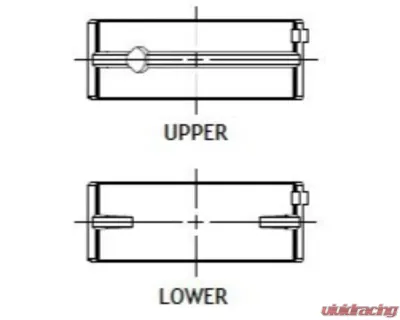 ACL Suzuki 4 - 1324cc G13A/BA Standard Size High Performance Main Bearing Set - 5M8337H-STD