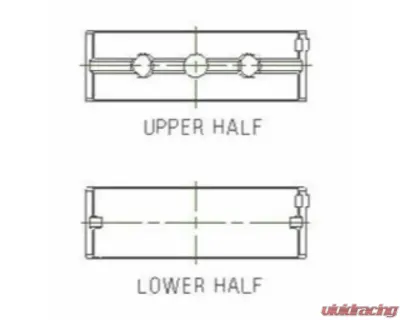 ACL Suzuki Standard Size Main Bearing Set - 5M8443H-STD