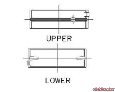 ACL Nissan I6 RB25 / RB30 .25 Oversize High Performance Main Bearing Set - 7M2394-.25