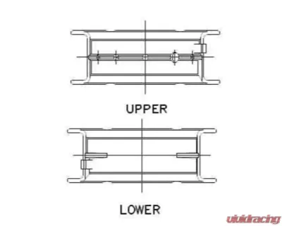ACL Nissan RB25DETT/RB26DETT 0.25mm Oversized High Performance Main Bearing Set - 7M2428H.jpg