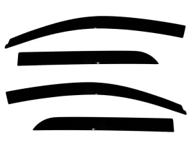 AVS Ventvisor Low Profile Deflectors 4pc - Smoke GMC Acadia 2007-2016