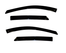 AVS Ventvisor Outside Mount 4pc - Smoke Mitsubishi L200 2015-2017