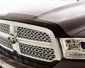 AVS Aeroskin Low Profile Hood Shield - Matte Black Dodge RAM 1500 (Excl. Sport/Rebel Models) 2009-2018
