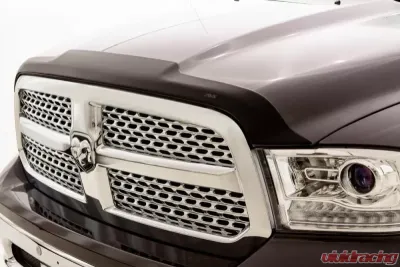 AVS Aeroskin Low Profile Hood Shield - Matte Black Dodge RAM 1500 (Excl. Sport/Rebel Models) 2009-2018 - 377004