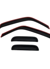 AVS Ventvisor Outside Mount Window Deflectors 4pc - Smoke Ford Ranger (Fixed Window) 1999-2011                                     - 94423 - Image 14