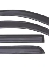 AVS Ventvisor Low Profile Deflectors 4pc - Smoke Chevrolet Silverado 1500 Ext. Cab 2014-2018                                     - 894040 - Image 7