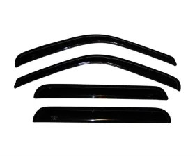 AVS Ventvisor Outside Mount Window Deflectors 4pc - Smoke Ford Excursion 2003-2005