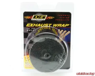Design Engineering DEI 2" x  50 Feet Black Glass Fiber Exhaust Wrap - 10108
