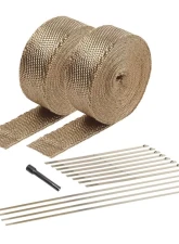 Design Engineering DEI Exhaust & Pipe Wrap Kit, Titanium                                     - 10095 - Image 6