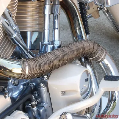 Design Engineering DEI Exhaust & Pipe Wrap Kit, Titanium - 10095