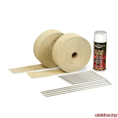 Design Engineering DEI Exhaust Wrap Kit - White Ht Coating - 10111