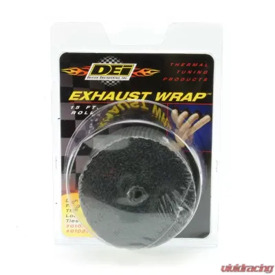 Design Engineering DEI Exhaust Wrap 1" X 15 Ft-Black - 10120