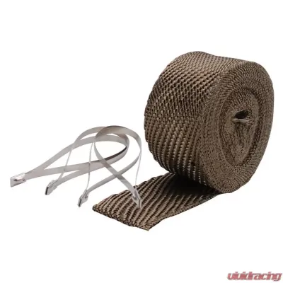 Design Engineering DEI Pipe Wrap & Ties Kit 2" X 25 Ft - Titanium - 10123