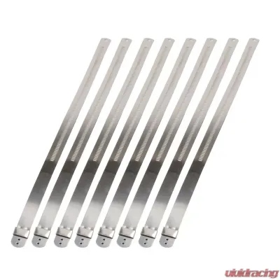 Design Engineering DEI Stainless Positive Lock Tie 12Mm X 9". 8 Pack - 10211