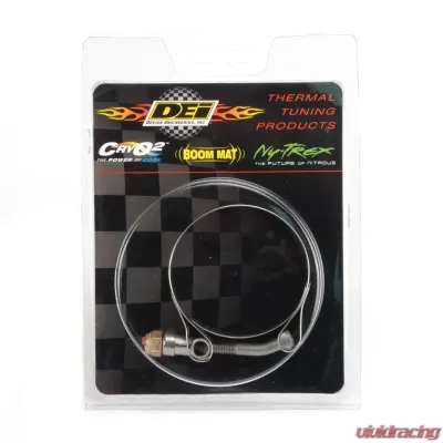 Design Engineering DEI Wide Band All Stainless Steel Clamp - 1.88" To 2.19" - 1 Per Pack - 10215