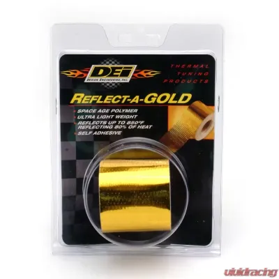 Design Engineering DEI Reflect-A-Gold Tape 2"X15Ft Roll - 10396
