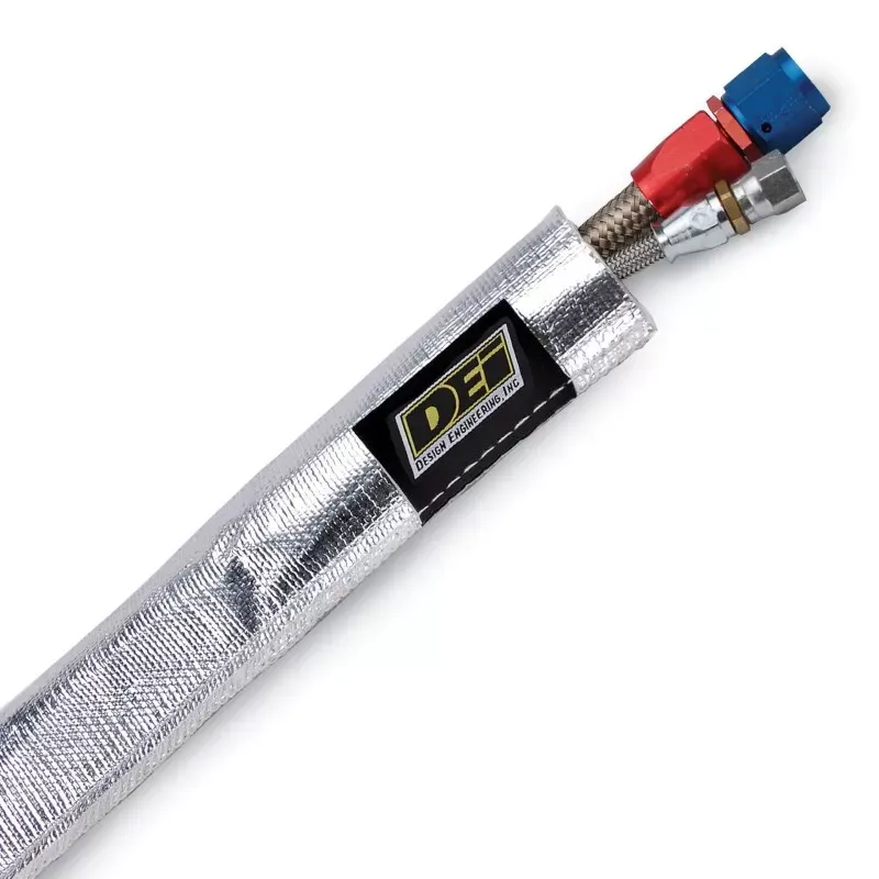 Design Engineering DEI Heat Sheath Aluminized Sleeving 1/2" X 36" Line And Hose Protection - Sewn - 10418