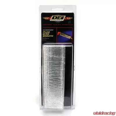 Design Engineering DEI Aluminun Plug Wire Sheath 3/4" X 6" - 4-Pack - 10409