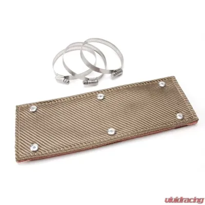 Design Engineering DEI Titanium Pipe Shield, 4" X 12 - 10454