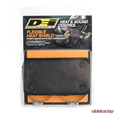 Design Engineering DEI Pipe Shield 4In X 8In, Onyx - 10496