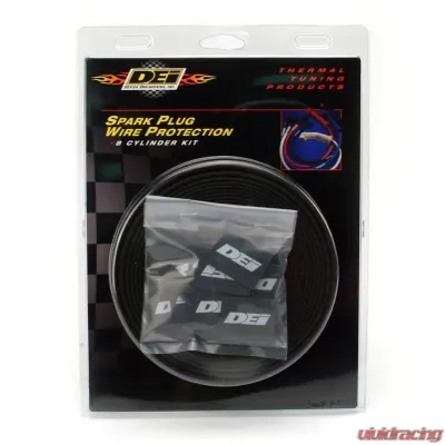 Design Engineering DEI Protect-A-Wire Black - 8 Cylinder Kit - 10612
