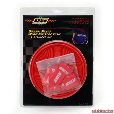 Design Engineering DEI Protect-A-Wire Red - 8 Cylinder Kit - 10622