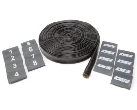 Design Engineering DEI Protect-A-Sleeve Black Silicone. 25' With Wire Markers And Ends. 3/8