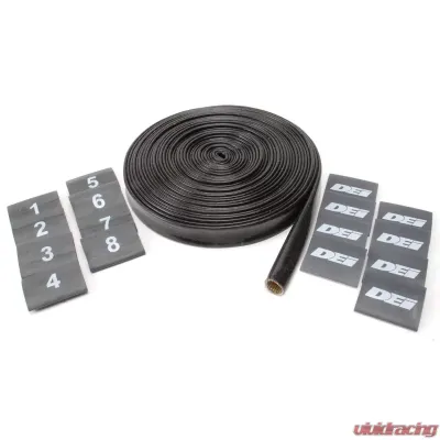Design Engineering DEI Protect-A-Wire - Silicone Fiberglass - 50Ft - Black - 93636