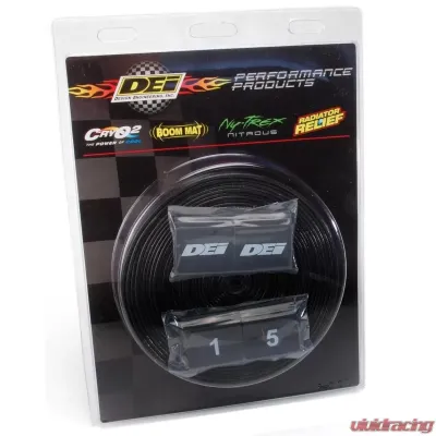 Design Engineering DEI Protect-A-Wire - Silicone Fiberglass - 50Ft - Black - 93636