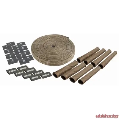 Design Engineering DEI Protect-A-Boot & Wire Kit - 8 Cylinder - Titanium - 10705