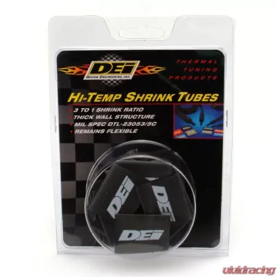 Design Engineering DEI Hi-Temp Shrink Tube Black 18Mm X 1.5 - 10810