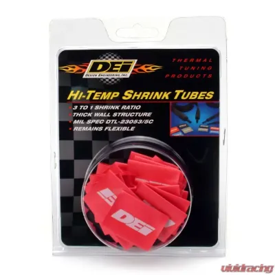 Design Engineering DEI Hi-Temp Shrink Tube Red 18Mm X 1.5 - 10820