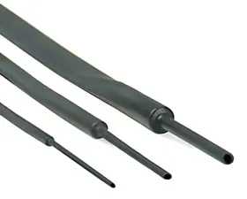 Design Engineering DEI Hi-Temp 3To1 Shrink Tubing - 3, 6 & 9 Mm X 4' -Black