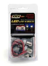 Design Engineering DEI Led Lite N Boltz License Plate Lighting Kit- Satin - 4-Pc                                     - 30301 - Image 2