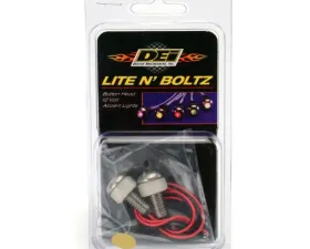Design Engineering DEI Led Lighted Button Head Boltz Amber - 2-Pack