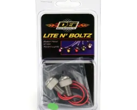 Design Engineering DEI Led Lighted Button Head Boltz Green - 2-Pack